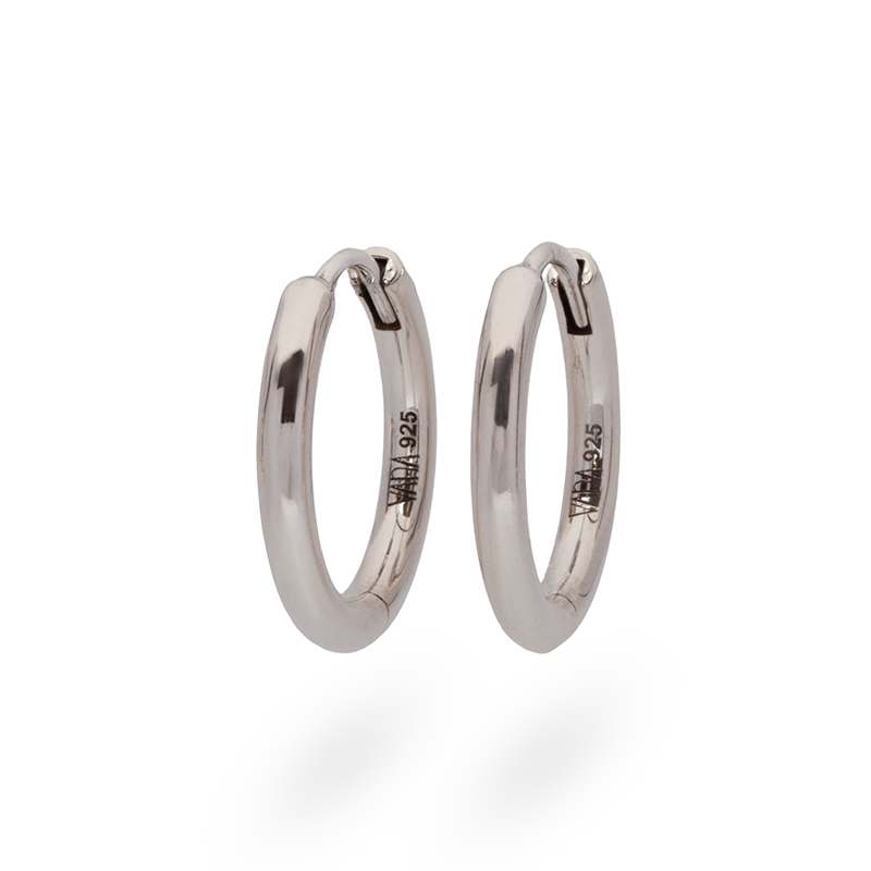 Orla Grande Hoops | Silber