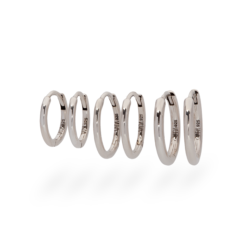 Orla Grande Hoops | Silber