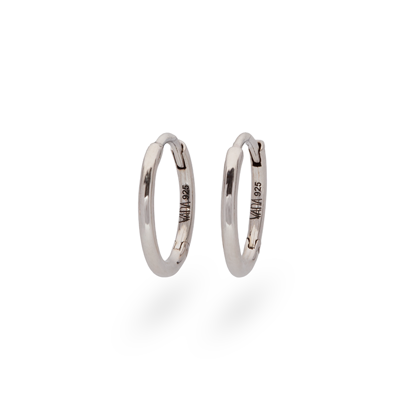 Orla Medium Hoops | Silber