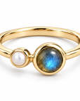 Orsano Labradorit Ring | Gold