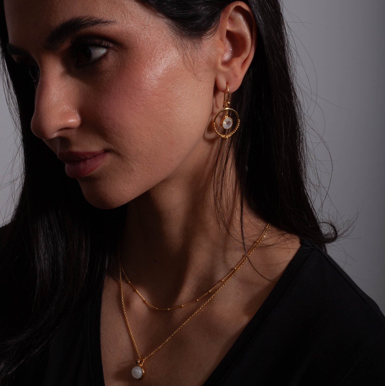 Pasión Mondstein Ohrringe | Gold