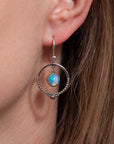 Pasión Moonstone Earring | Silver
