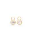 Alma de Loto Moonstone Earring | Silver