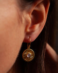 Rayén Rosenquarz Ohrringe | Gold