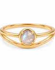 Serenya Mondstein & Espina Ring | Gold Layering Set