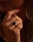 Sínea Onyx Ring | Gold