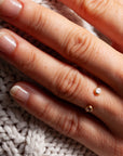 Sínea Rosenquarz Ring | Gold