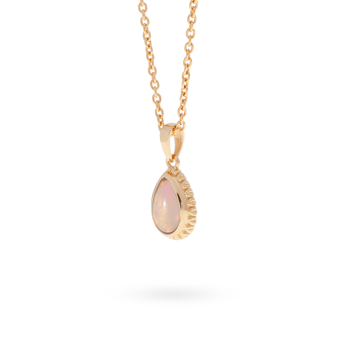 Ternura Opal Anhänger | Gold