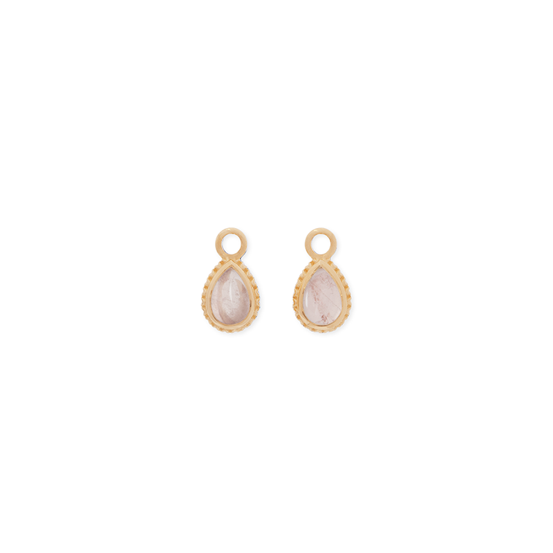 Ternura Rosenquarz Charms | Gold