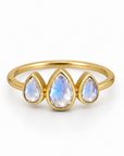 Triora Mondstein Ring | Gold