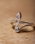Valunea Mondstein Ring | Silber