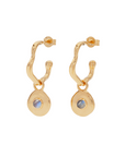 Véora Birthstone Charms - Mondstein (Juni) | Gold
