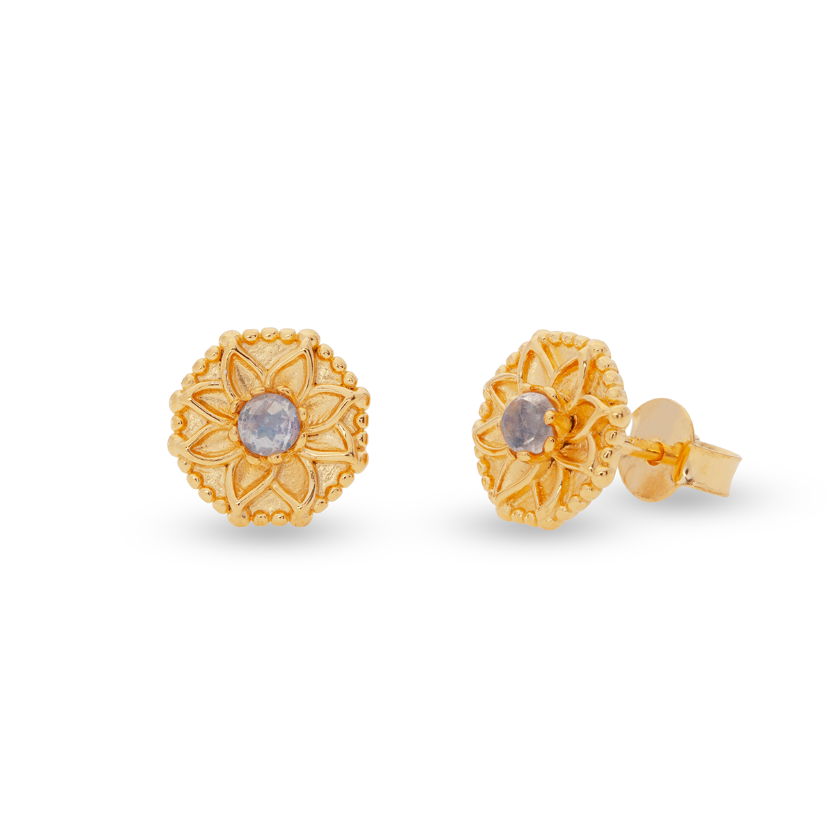 Vida Mondstein Ohrstecker | Gold