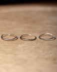 Wave Bloom Ring | Silber