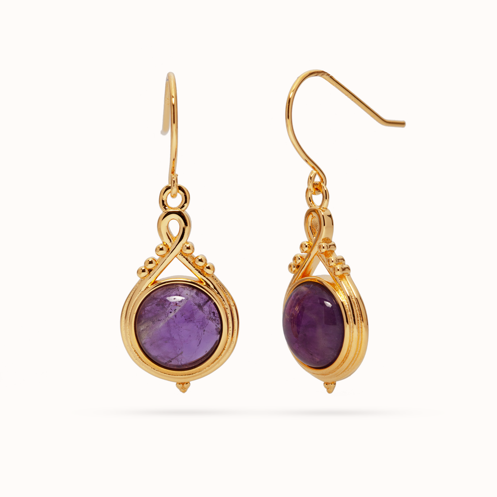 Armonía Amethyst Ohrringe | Gold