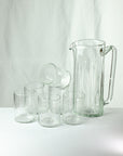 Glass Mediano & carafe Jarra (set, natural colors)