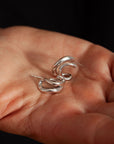 Veraní Double Hoops | Silber