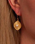 Solenne Perlen Ohrring | Gold