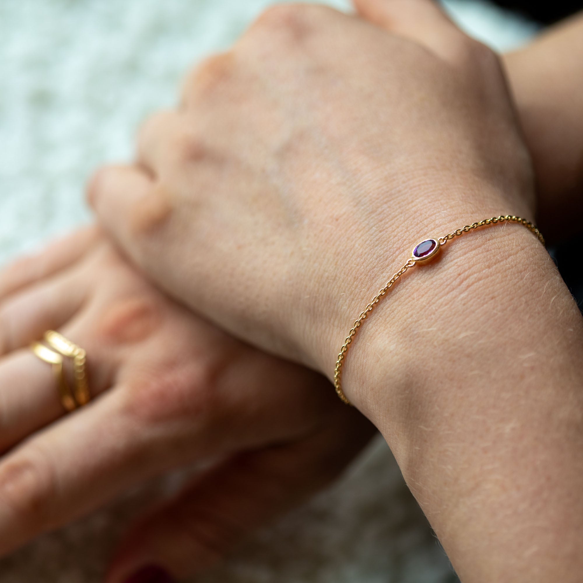 Alma de Loto Moonstone Earring | Silver