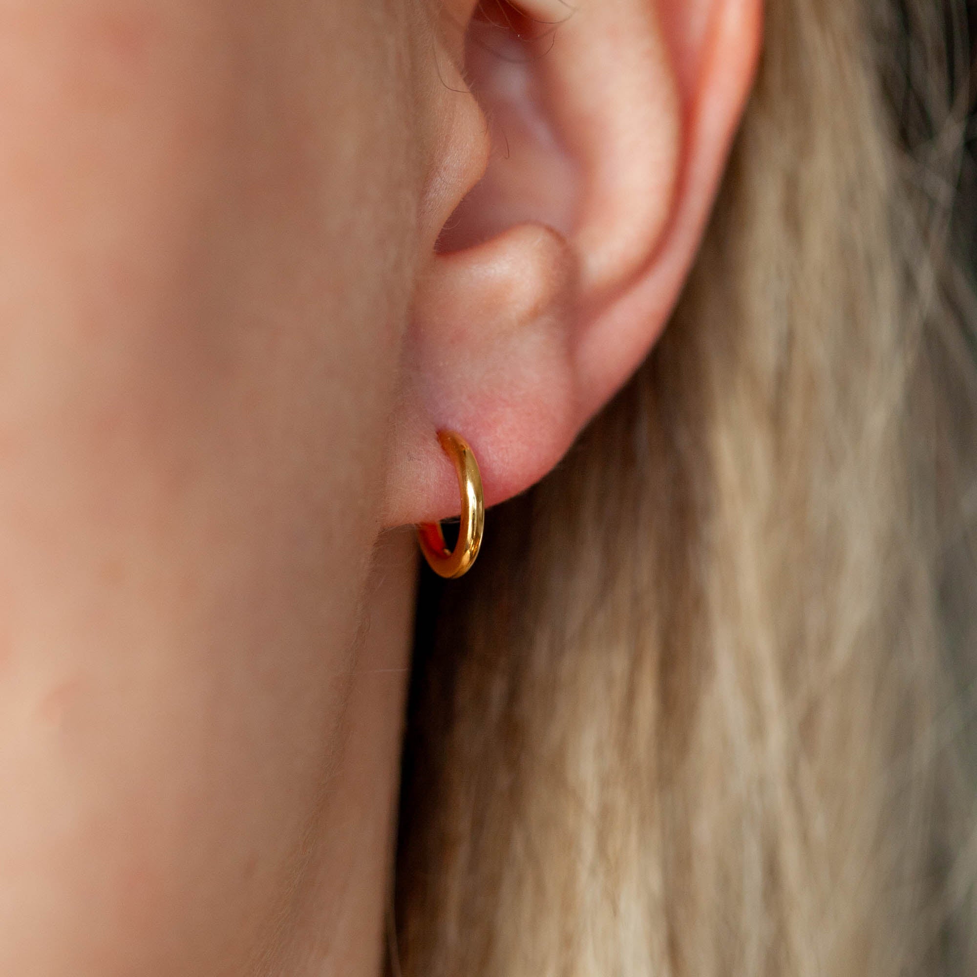 Latir Hoops Ohrringe | Gold