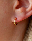 Latir Hoops Ohrringe | Gold