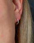 Latir Hoops Ohrringe | Silber