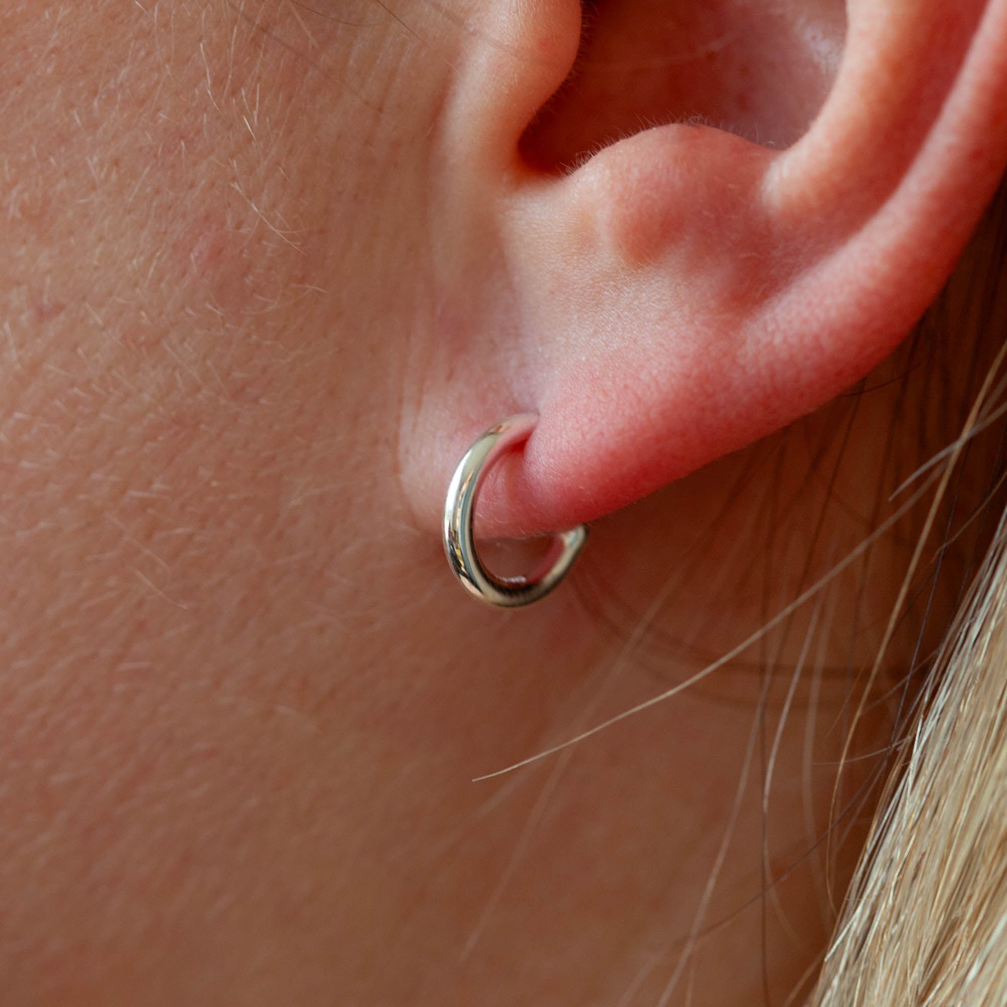 Latir Hoops Ohrringe | Silber