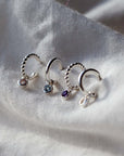 Latir Hoops Ohrringe | Silber