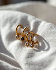 Latir Hoops Ohrringe | Gold