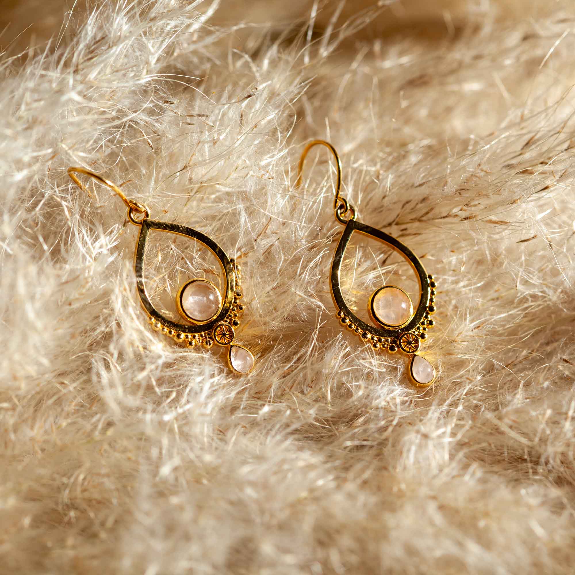 Eterno Moonstone Earring | Silver