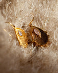 Alba Rosenquarz Ohrringe | Gold