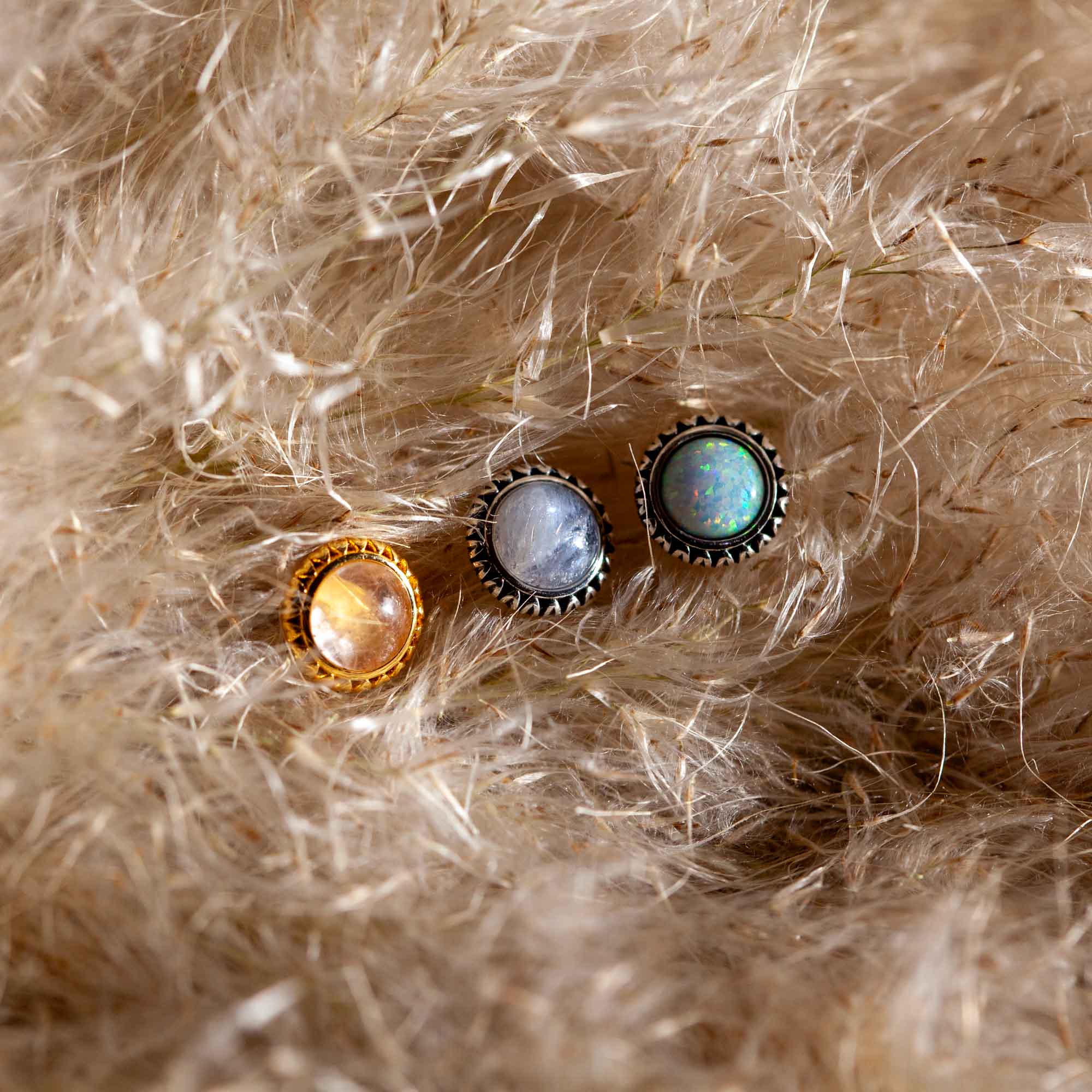 Ternura Moonstone Earring | Silver