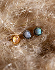 Ternura Moonstone Earring | Silver