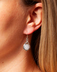 Armonía Moonstone Earring | Silver