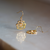 Alma de Loto Moonstone Earring | Silver