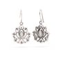 Alma de Loto Moonstone Earring | Silver