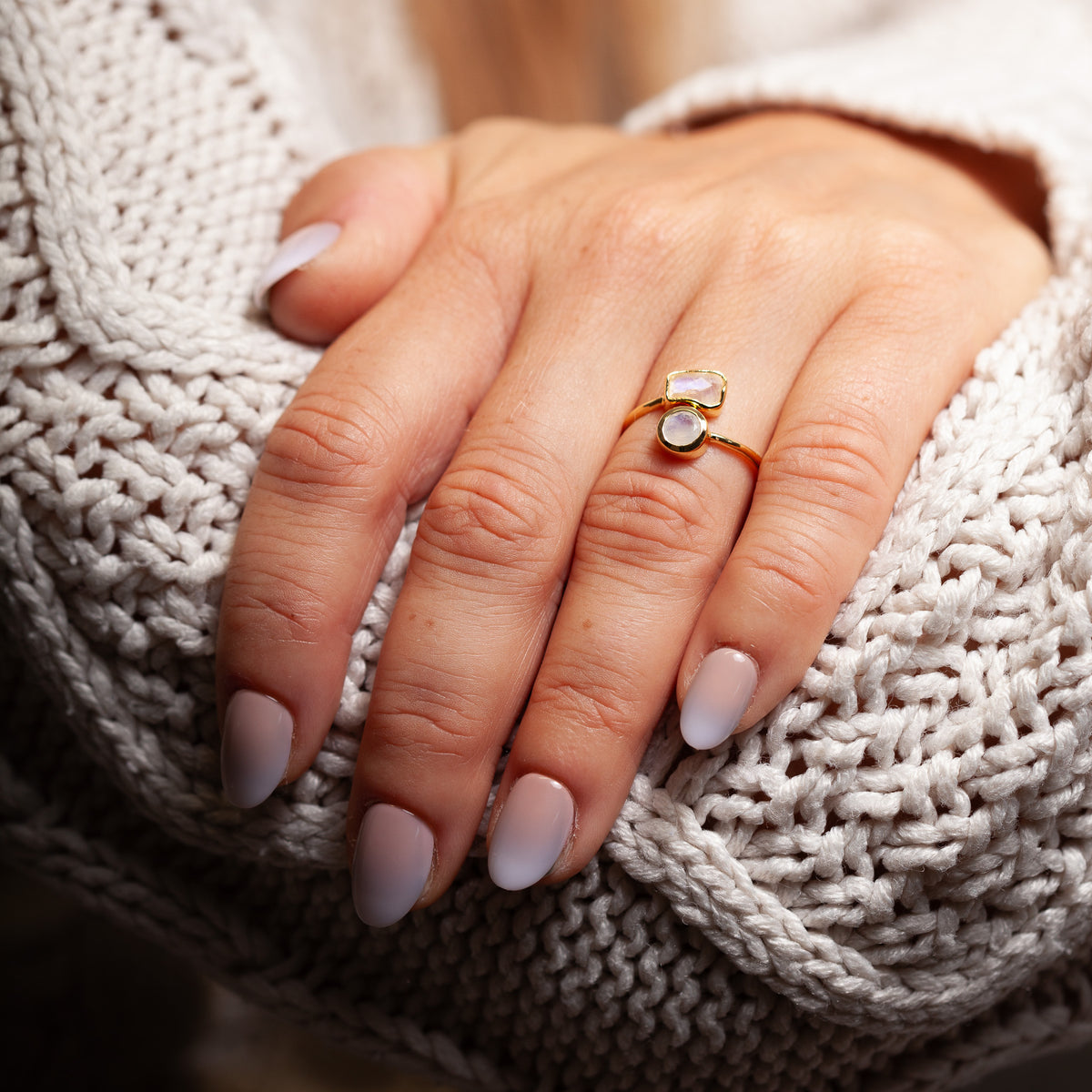 Ardiano Mondstein Ring | Silber