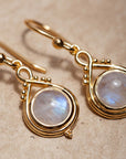 Armonía Moonstone Earring | Silver
