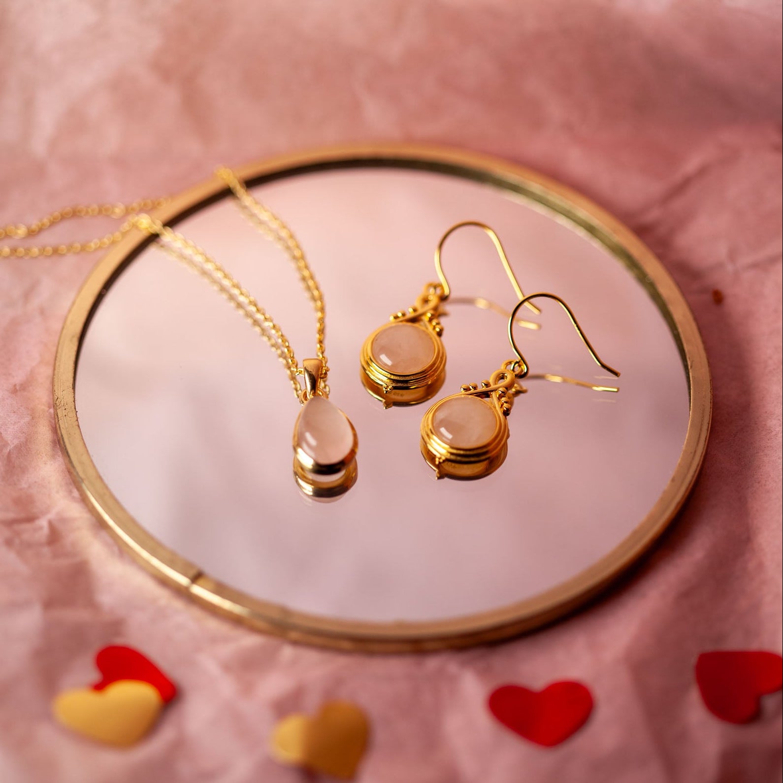 Armonía Moonstone Earring | Silver