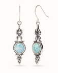 Encanto Larimar Ohrringe | Silber