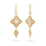 Celeste Mondstein Ohrringe | Gold