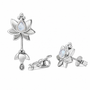 Cielo Mondstein Ohrstecker | Silber