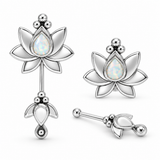 Cielo Opal Ohrstecker | Silber