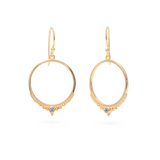 Circea Mondstein Ohrringe | Gold