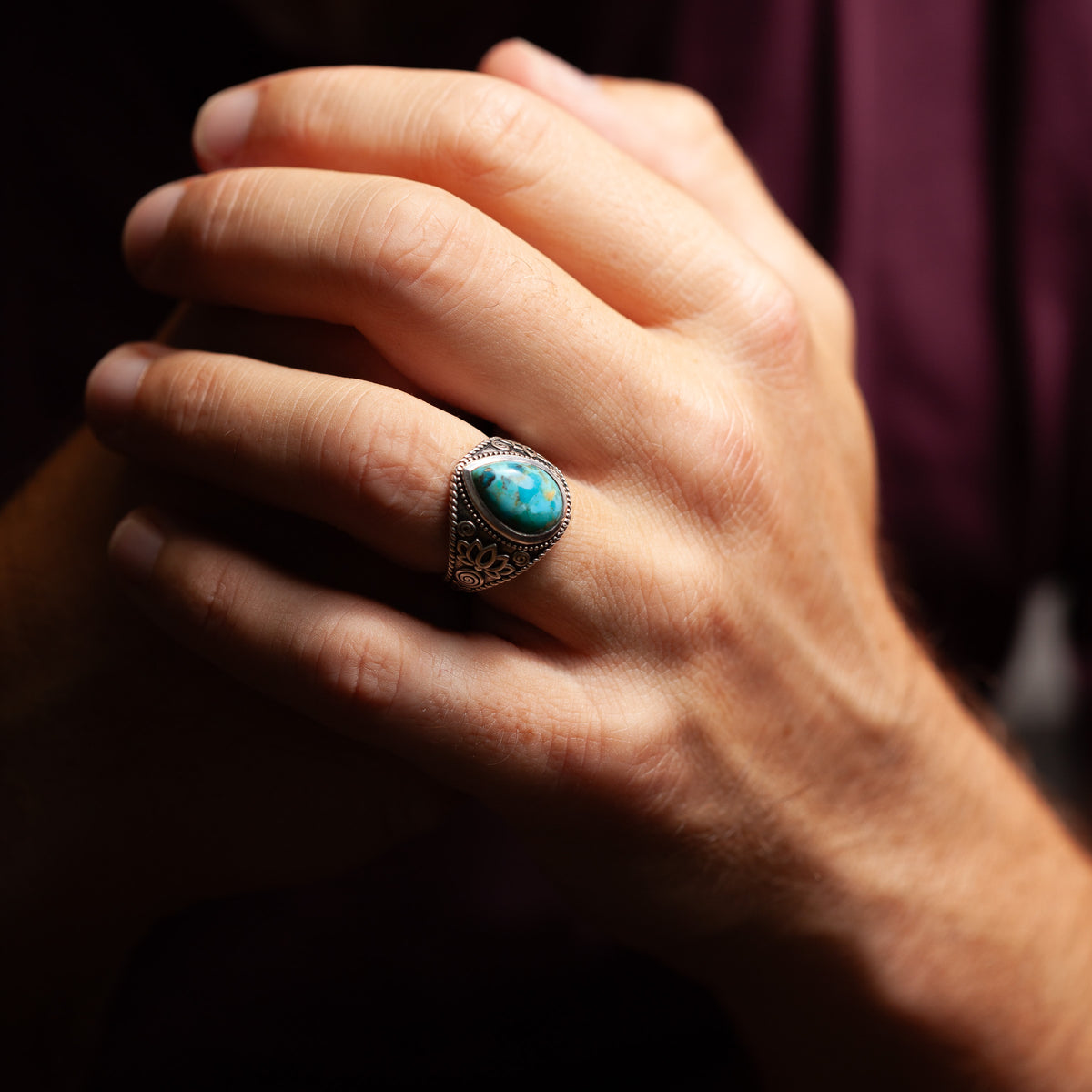 Destino Türkis Ring | Silber