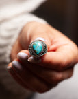 Destino Türkis Ring | Silber