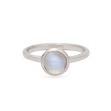 Eclipse Mondstein Ring | Silber