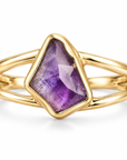 Elikos Amethyst Ring | Gold