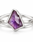 Elikos Amethyst Ring | Silber