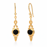 Encanto Onyx Ohrringe | Gold